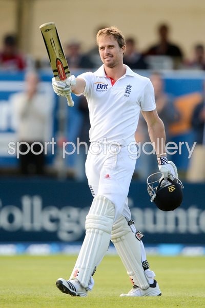Nick Compton England Century v New Zealand 2013