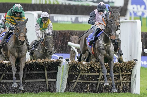 Rachael Blackmore riding Slade Steel win Supreme Novices' Hurdle Cheltenham 2024 