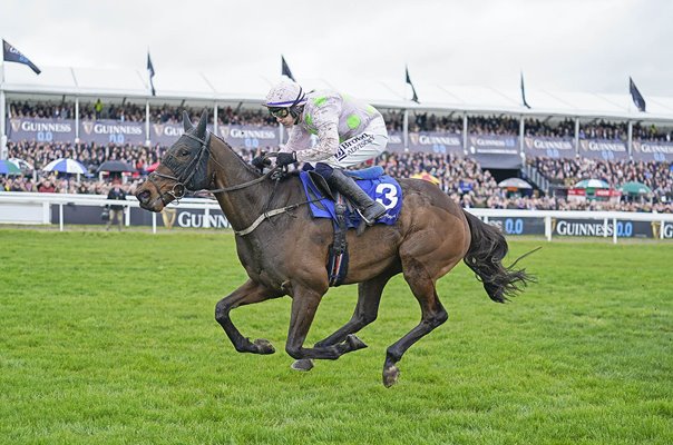 Paul Townend riding Gaelic Warrior wins Arkle Challenge Trophy Cheltenham 2024 