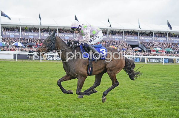 Paul Townend riding Gaelic Warrior wins Arkle Challenge Trophy Cheltenham 2024 