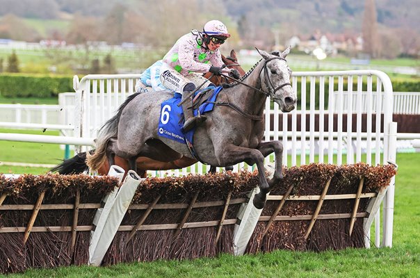 Paul Townend riding Lossiemouth clear last to win Mares’ Hurdle Cheltenham 2024 