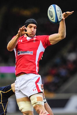 Sam Warburton Wales v Scotland 6 Nations 2013