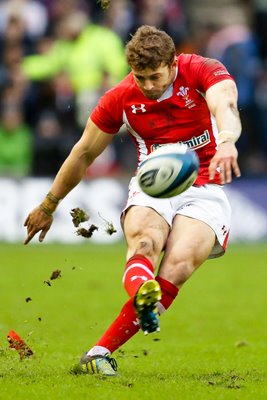 Leigh Halfpenny Wales v Scotland 6 Nations 2013