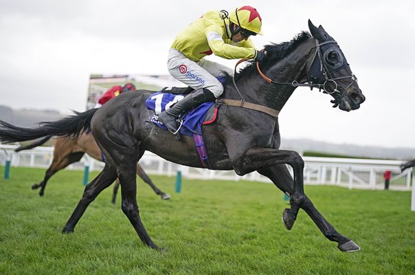 Harry Cobden & Monmiral win Pertemps Network Final Handicap Hurdle Cheltenham 2024 