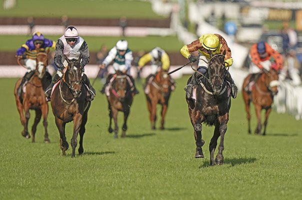 Paul Townend riding Galopin Des Champs win Gold Cup Cheltenham Festival 2024 