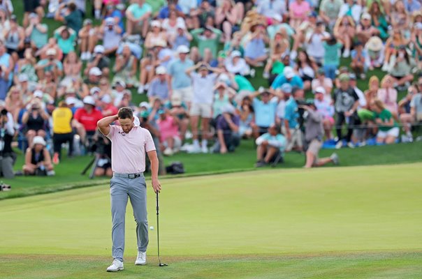 Wyndham Clark USA Final Hole missed putt Players Championship TPC Sawgrass 2024