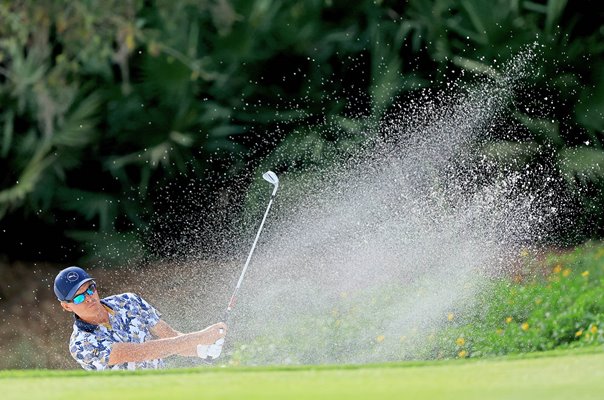 Rickie Fowler USA bunker shot Players Championship TPC Sawgrass 2024