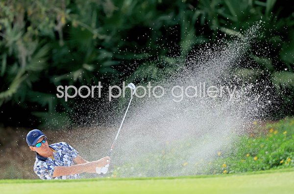 Rickie Fowler USA bunker shot Players Championship TPC Sawgrass 2024