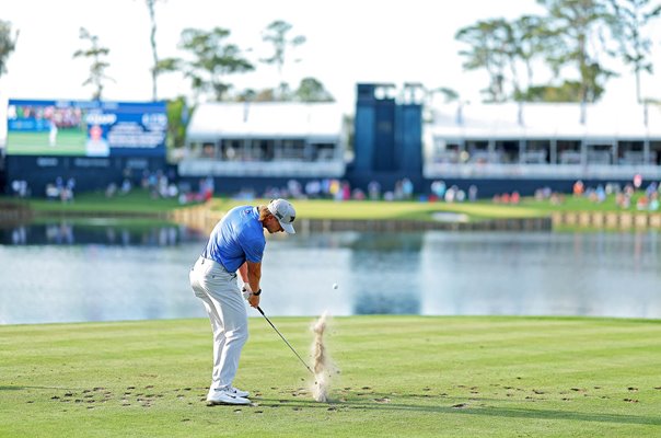 Jake Knapp USA 17th tee The Players Championship TPC Sawgrass 2024