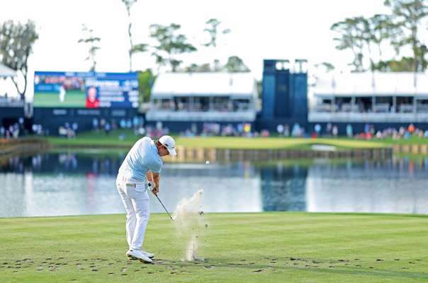 Matt Fitzpatrick England 17th tee The Players Championship TPC Sawgrass 2024