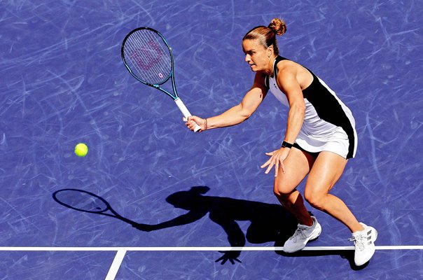 Maria Sakkari Greece v Iga Swiatek Final Indian Wells 2024 