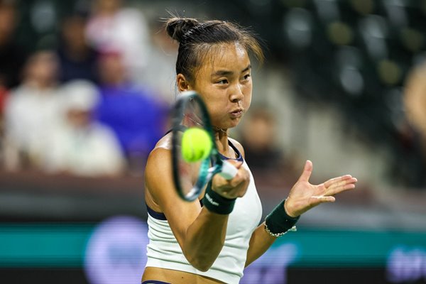 Yue Yuan China v Qinwen Zheng China BNP Paribas Open 2024  