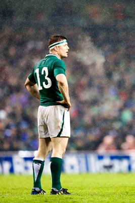 Brian O'Driscoll Ireland v France Dublin 2013