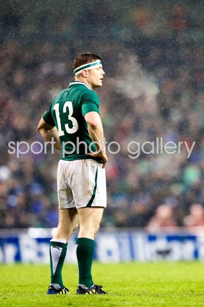 Brian O'Driscoll Ireland v France Dublin 2013