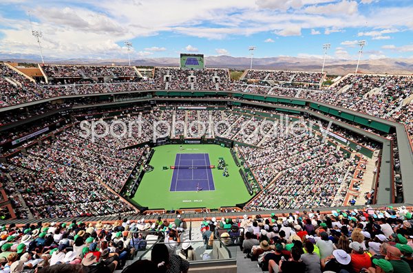 Iga Swiatek v Maria Sakkari Stadium 1 Indian Wells Tennis Garden 2024
