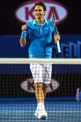 Roger Federer Switzerland wins Australian Open Melbourne 2010