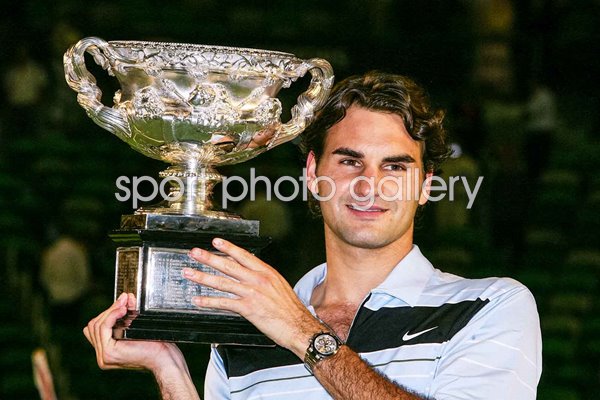 Roger Federer Switzerland Australian Open Champion Melbourne Park 2007