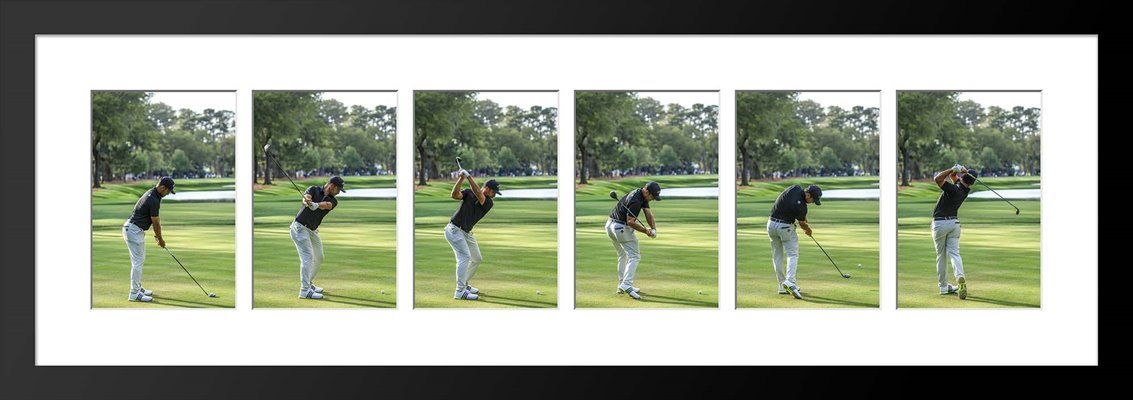 Xander Schauffele 6 Stage Swing Sequence