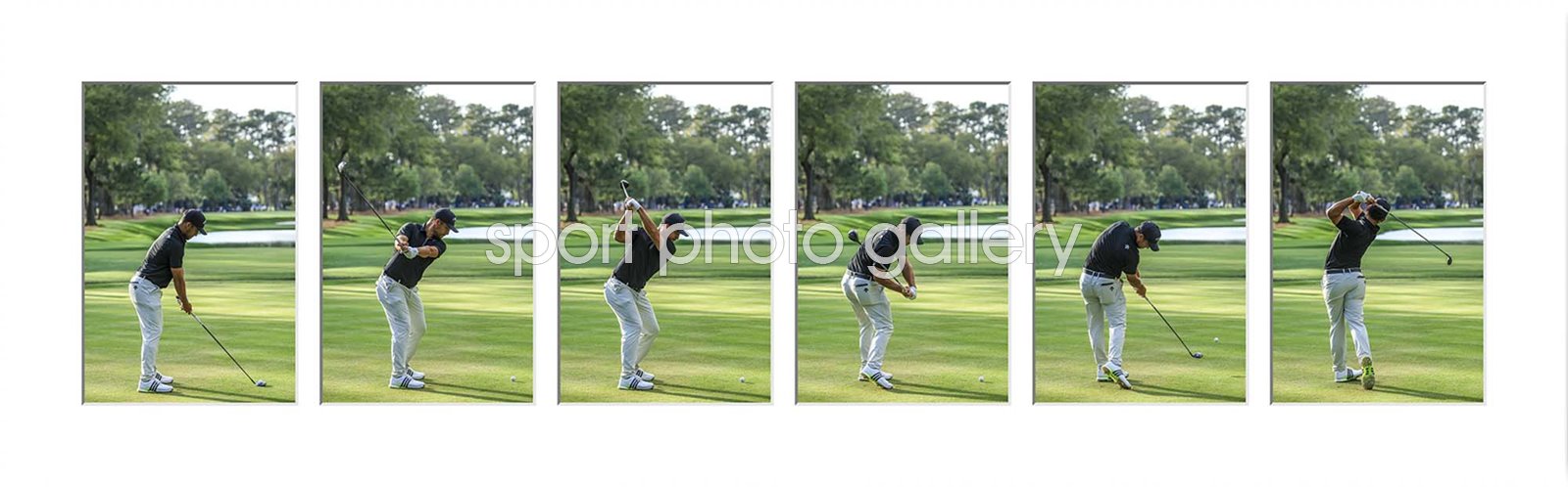 Xander Schauffele 6 Stage Swing Sequence