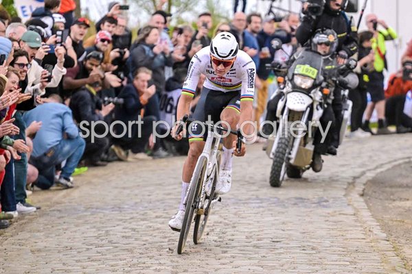 Mathieu van der Poel Netherlands Superstar Cyclist Paris-Roubaix 2024