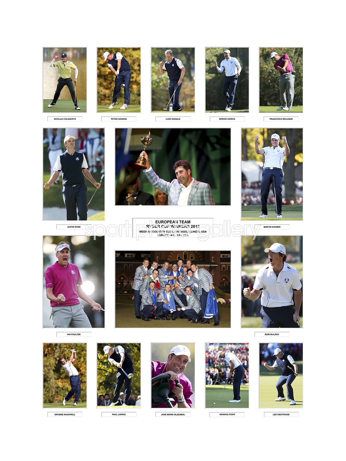 Europe Ryder Cup 2012 Winners Team Special 