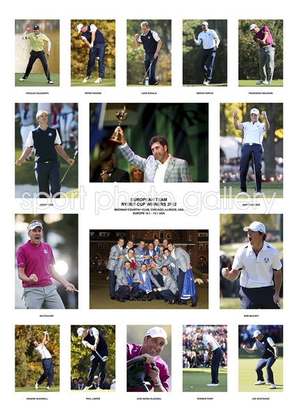 Europe Ryder Cup 2012 Winners Team Special 