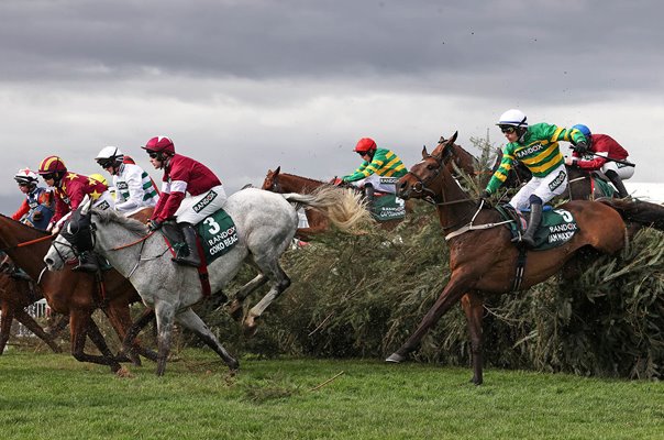 Paul Townend clears The Chair on I Am Maximus Grand National 2024