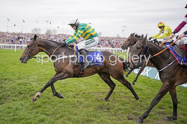 Nico de Boinville riding Jonbon win Melling Chase Aintree 2024