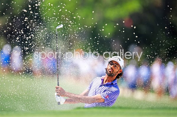 Akshay Bhatia USA bunker shot RBC Heritage Harbour Town Hilton Head 2024