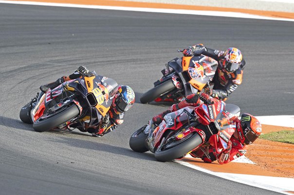 Francesco Bagnaia Italy & Ducati leads Valencia MotoGP 2023