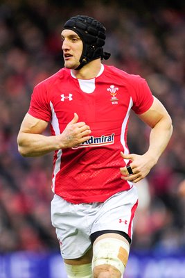 Sam Warburton Wales v Scotland 6 Nations 2013