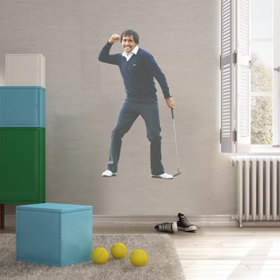 Seve Ballesteros Spain celebrates Winning Birdie 18th Green The Open 1984 Wall Sticker