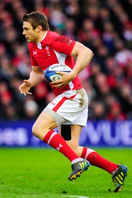 Dan Biggar Wales v Scotland 6 Nations 2013