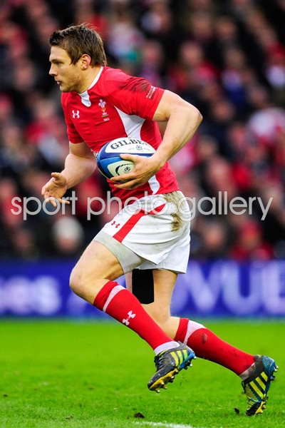 Dan Biggar Wales v Scotland 6 Nations 2013