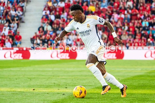 Vinicius Junior Real Madrid v Mallorca La Liga Estadi de Son Moix 2024