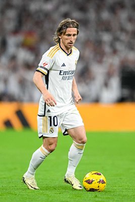 Luka Modric Real Madrid v Barcelona La Liga Estadio Santiago Bernabeu 2024