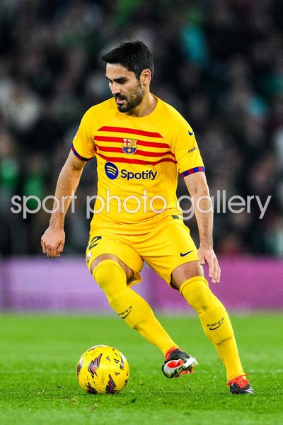 Ilkay Gundogan Barcelona v Real Betis La Liga Estadio Benito Villamarin 2024