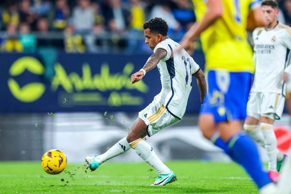 Rodrygo Real Madrid v Cadiz La Liga Estadio Nuevo Mirandilla La Liga 2024