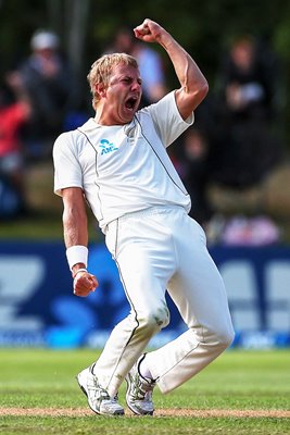 Neil Wagner New Zealand v England 2013