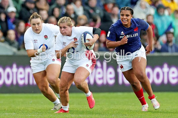 Connie Powell England v France Women's Six Nations 2024