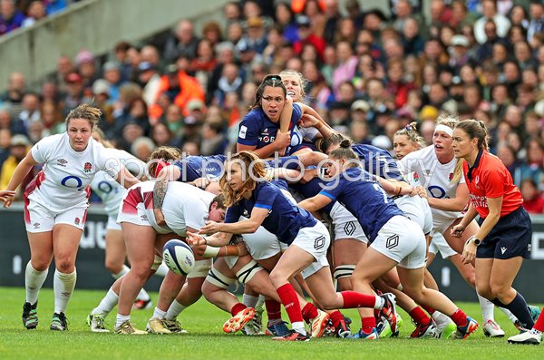 Pauline Bourdon Sansus France v England Women's Six Nations Bordeaux 2024  