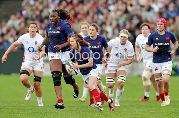 Pauline Bourdon Sansus France v England Women's Six Nations 2024