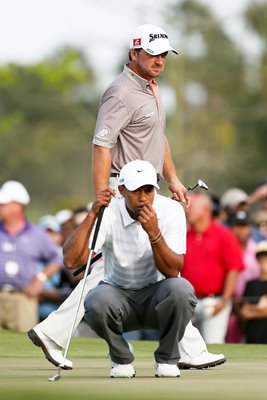 Graeme McDowell and Tiger Woods WGC Doral 2013
