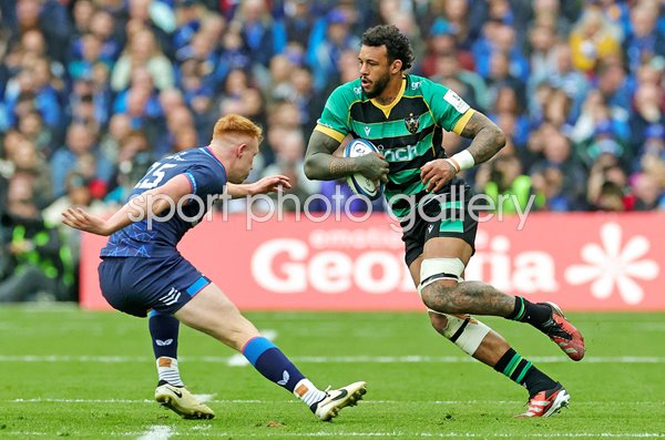 Courtney Lawes Northampton v Leinster Champions Cup Semi Final Dublin 2024