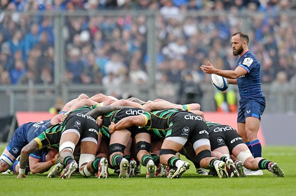 Jamison Gibson-Park Leinster scrum half v Northampton Champions Cup Semi Final 2024