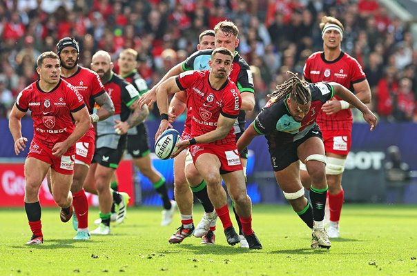 Tomas Ramos Toulouse v Chandler Cunningham-South Harlequins Champions Cup Semi Final 2024