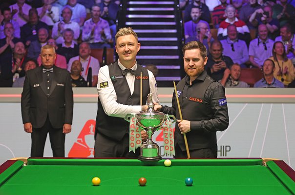 Kyren Wilson England & Jak Jones Wales World Snooker Championship Finalists 2024 