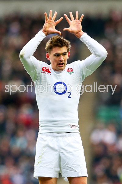 Toby Flood England v Italy Twickenham 2013