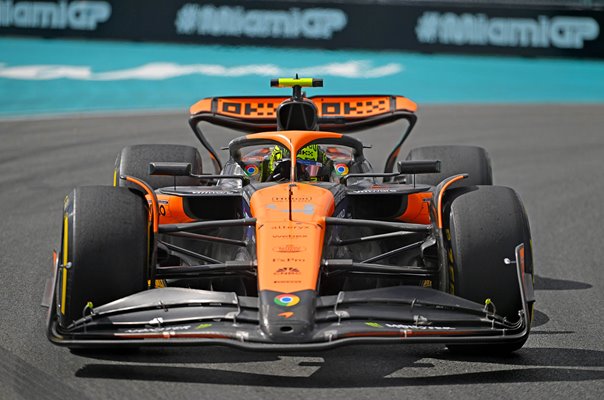 Lando Norris McLaren MCL38 Mercedes Miami Grand Prix Winner 2024