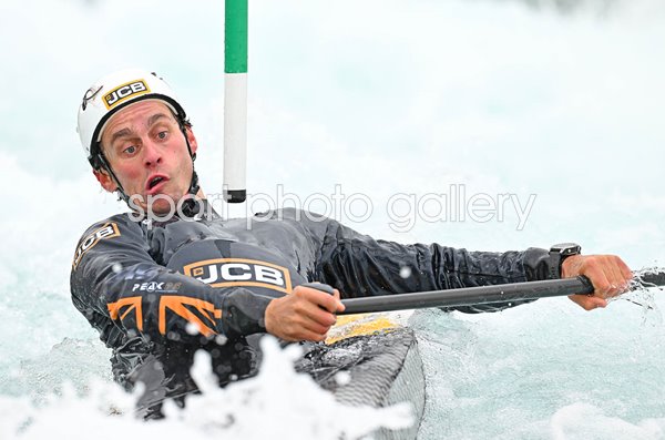 Adam Burgess Team GB Canoe Slalom Lee Vallery White Water Centre 2024
